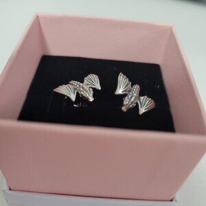 Pandora Game of Thrones Curved Dragon Stud Earrings